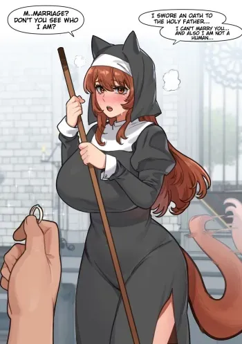 Wolf Nun manga cover