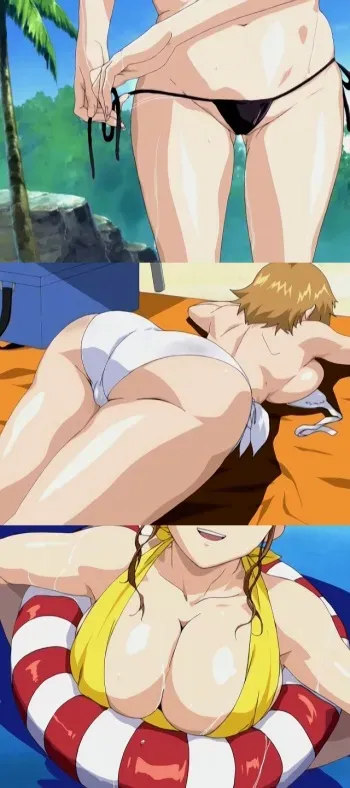 Resort Boin (OVA) ep.1 & 2 panoramic stills manga cover