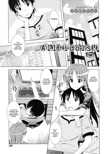 All Idols #5 manga cover