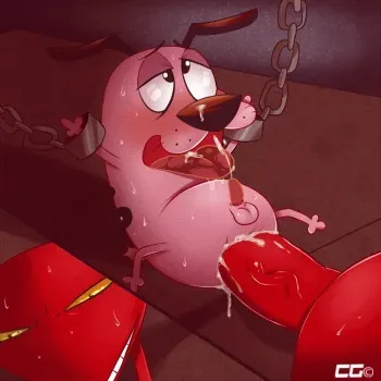Courage the Cowardly Dog (RYC) manga cover