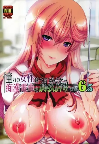 [Neko to Hato (Hatoya Mameshichi)] Akogare no Josei (Sensei) wa Chikan Densha de Choukyouzumi Deshita 6.5 manga cover