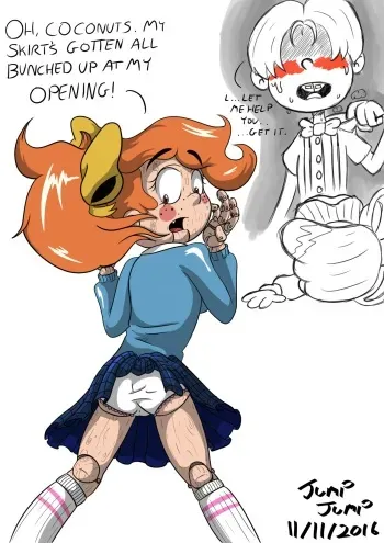 [JumpJump] Boys Night In (The Loud House) manga cover