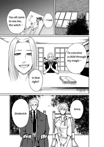 [sametarou1012(サメ太郎)] A Futanari Witch Brings Joy Into The Life Of A Married Couple manga cover