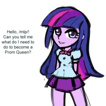 [livesmutanon] MLP - Equestria Girls (Pony Colors) manga cover
