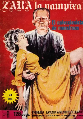 Zara la Vampira #8 (El Coleccionista de Monstruos) [Spanish] manga cover