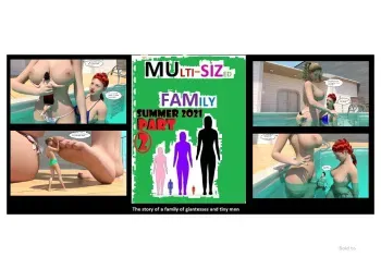 035 MULTI SIZED FAMILY SUMMER CHAPTER 2021 manga cover