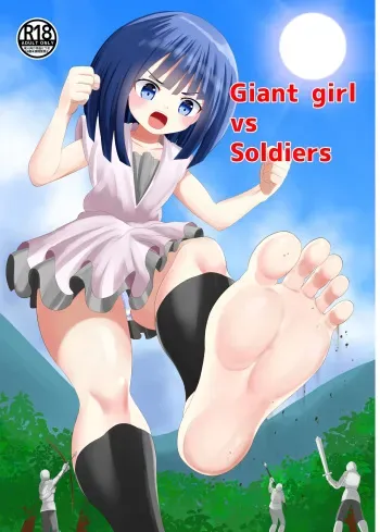 Giant Girl vs Soldiers manga cover