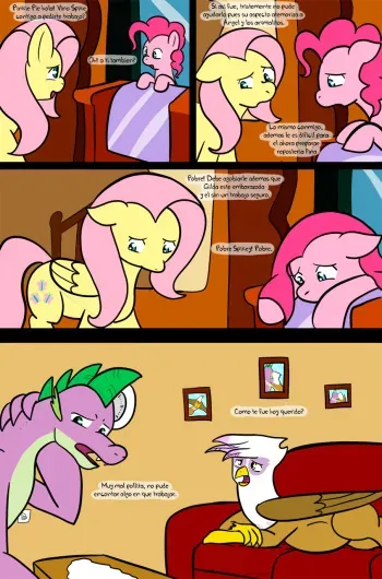 [Caluriri] Feathers and Scales (My Little Pony Friendship is Magic) [Spanish] manga cover