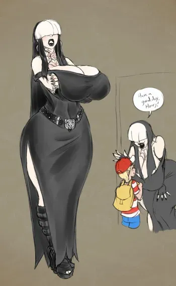 Gothmom by marauder6272 manga cover