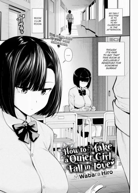 How to Make a Quiet Girl Fall in Love manga cover