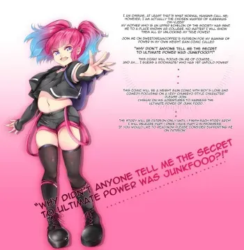 [sweetdreamcoffee] Why Didn’t Anyone Tell Me the Secret to Ultimate Power was Junkfood?! (Ongoing) manga cover