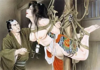 japan bondaje art manga cover