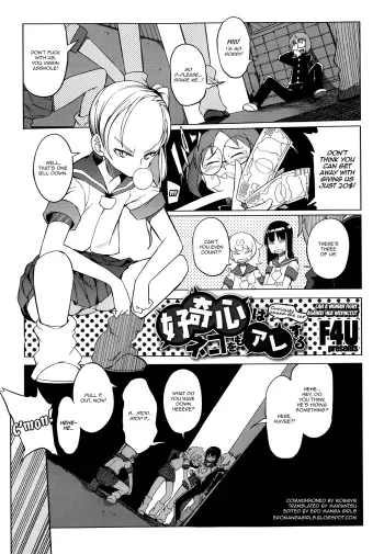 Curiosity xxxed the cat manga cover