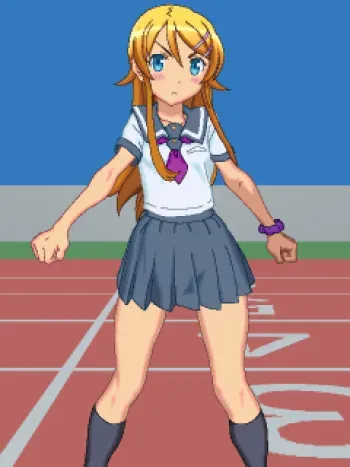 [Bingo Tarte] Kirino's exercises (Ore no Imouto ga Konna ni Kawaii Wake ga Nai) [Animated Gif] manga cover