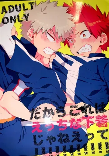 Dakara kore ha ecchi na shitagi jyaneette!! manga cover