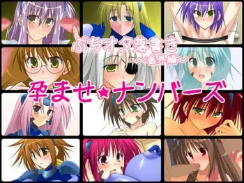[Puchiota Rakugaki (genzaburoh)] Puchiota Rakugaki ~Bangaihen~ Haramase Numbers (Mahou Shoujo Lyrical Nanoha) manga cover