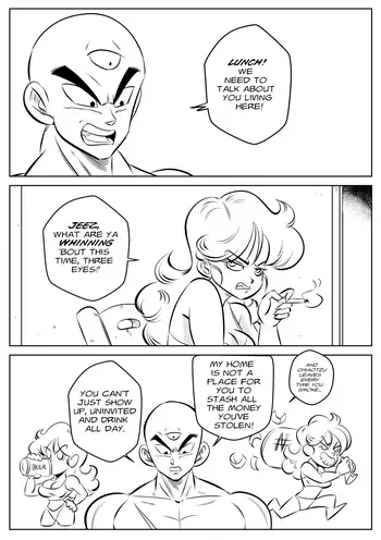 [FunsexyDB] Failure to Launch (Dragon Ball Z) manga cover