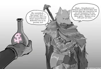 Blaidd SHE half wolf [Spanish][Español][Fc-Production][Furry] manga cover