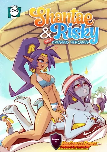 [Mr.E] Shantae & Risky - Half dressed heroines (Shantae) - [Spanish] - Complete manga cover