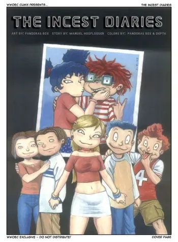 [Pandora's Box] The Incest Diaries (All Grown Up) [Retouched] manga cover
