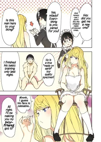 A new boyfriend manga cover