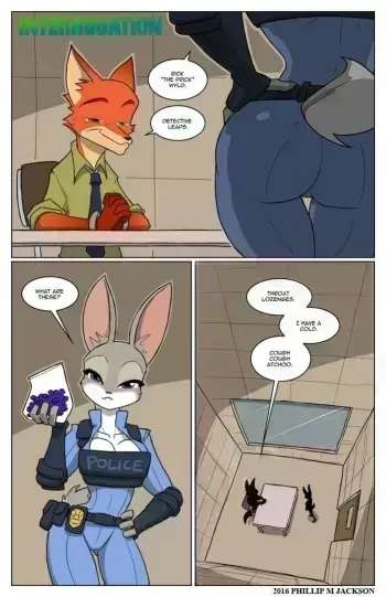 Interrogation manga cover