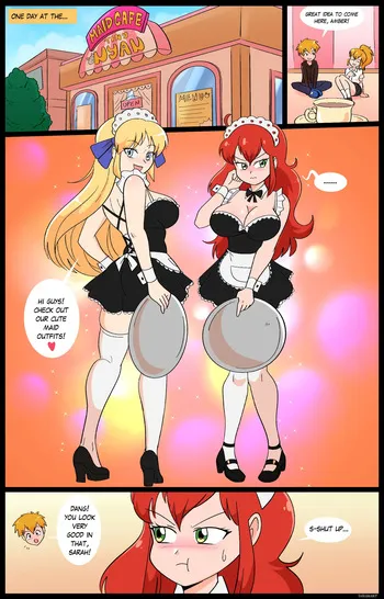 [Dakun Art] The Maid Job manga cover