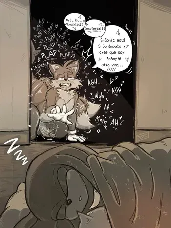 [KojoArts] La gran pijamada de Tails manga cover
