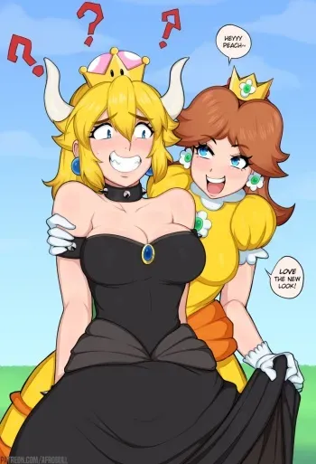 [Afrobull] Poll Winner: Bowsette (Super Mario Brothers) manga cover