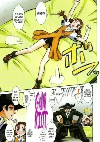 Gan Soudou | Gun Riot =TB= manga cover