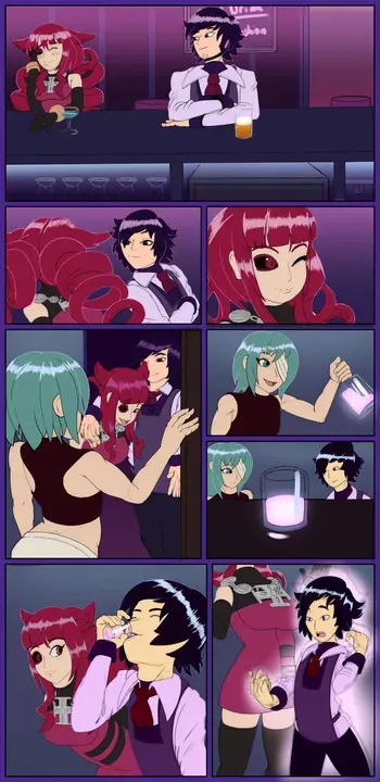 [MelancholicMash] Don't take drinks from strangers manga cover