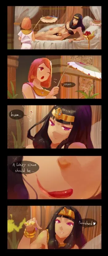 [Kazo] The Queen and the Slaves [English] manga cover
