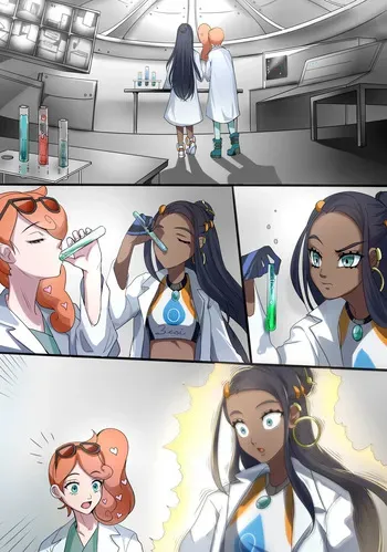 [MonsterGirlsLair] Nessa and Sonia Growth manga cover