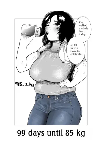 Ai gains 10kg in 100 days manga cover