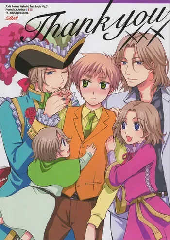 [TK-Brand (Nagi Mayuko)] Thank you xxx (Hetalia Axis Powers) manga cover