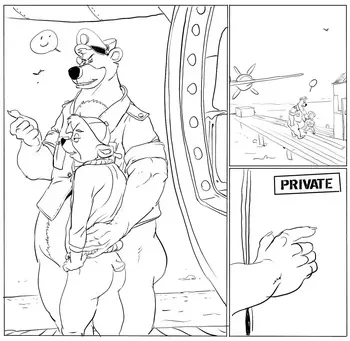 TaleSpin comic (Furronika) manga cover