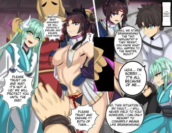[Chokai] Ushiwakamaru and Kiyohime's Haigre NTR Brainwashing SEX (Fate/Grand Order) [English] manga cover