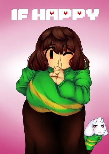 [WhiteWo1f] IF Happy (Undertale) (Ongoing) [Original & Remake] manga cover