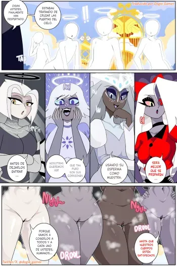 [Carliabot] Angelic Human Purification (Hazbin Hotel) (Spanish - Terminado) [Dogie Gamer] manga cover