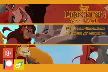 [Anhes/Chicobo] The Lion King manga cover