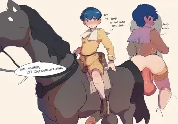 [ByeFrog] Little Prince Riding/Ridden by his Horse (Fire Emblem) manga cover