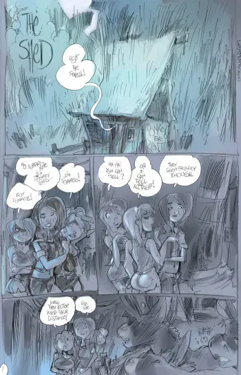 [Mamabliss] The Shed manga cover