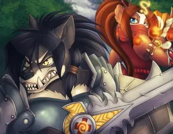 [xtinexlove] Long Day's Work (World of Warcraft) manga cover