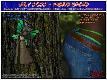 Faerie Grove manga cover