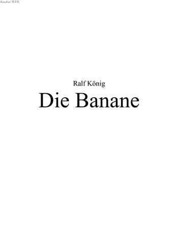 [Ralf König] Banane [German] manga cover