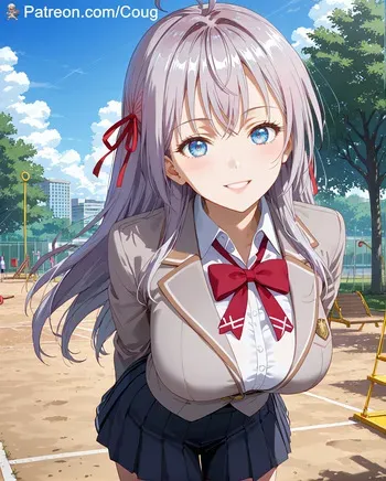Alisa Mikhailovna hentai | Roshidere fan art [AI Generated] manga cover