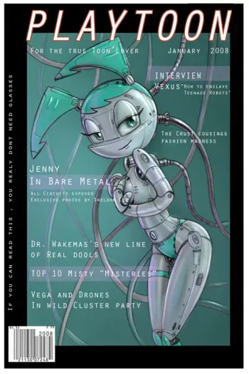 My Life as Teenage Robot - XJ9 manga cover