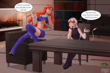 [Horny-Oni] Contract with Starfire (Teen Titans) manga cover