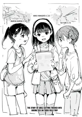[Nanashi no Chinpoppu] Shuugaku Ryokou-chuu no Shougakusei ga Damasarete Sex Shichau Hanashi｜The story of girls getting tricked into having sex on their field trip [English] [Crystallized] [Digital] manga cover