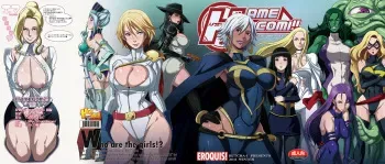 [EROQUIS! (Various)] Hamecomi!! The Ahengers (Various) [Digital] manga cover